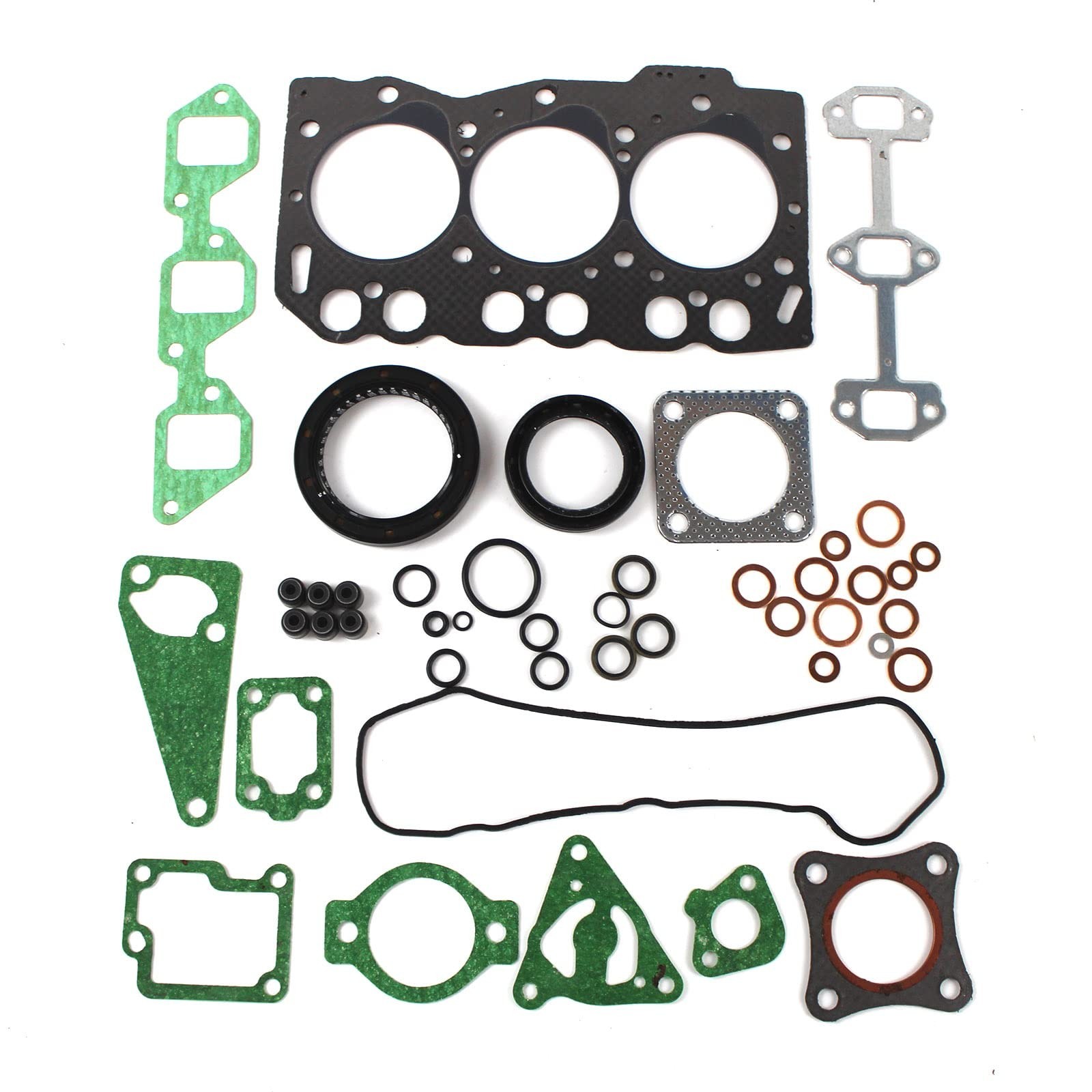3TN66 Engine Gasket Kit Full Gasket Set with Cylinder Head Gasket for Yanmar ... 3TN66 Engine Gasket Kit Full Gasket Set with Cylinder Head Gasket for Yanmar ...