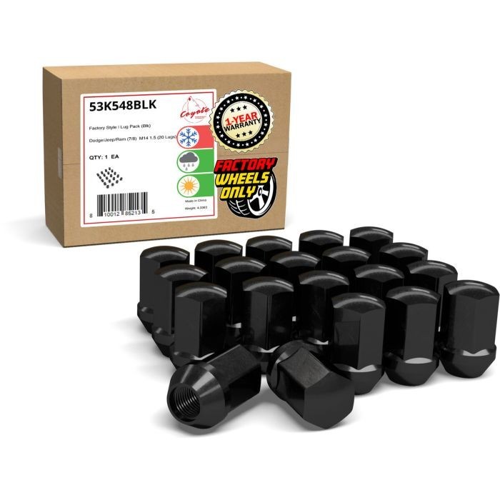 20 Pc 2011+ Dodge Durango Black OEM Factory Type Wheel Lug Nuts 14x1.50 ✔ 20 Pc 2011+ Dodge Durango Black OEM Factory Type Wheel Lug Nuts 14x1.50 ✔