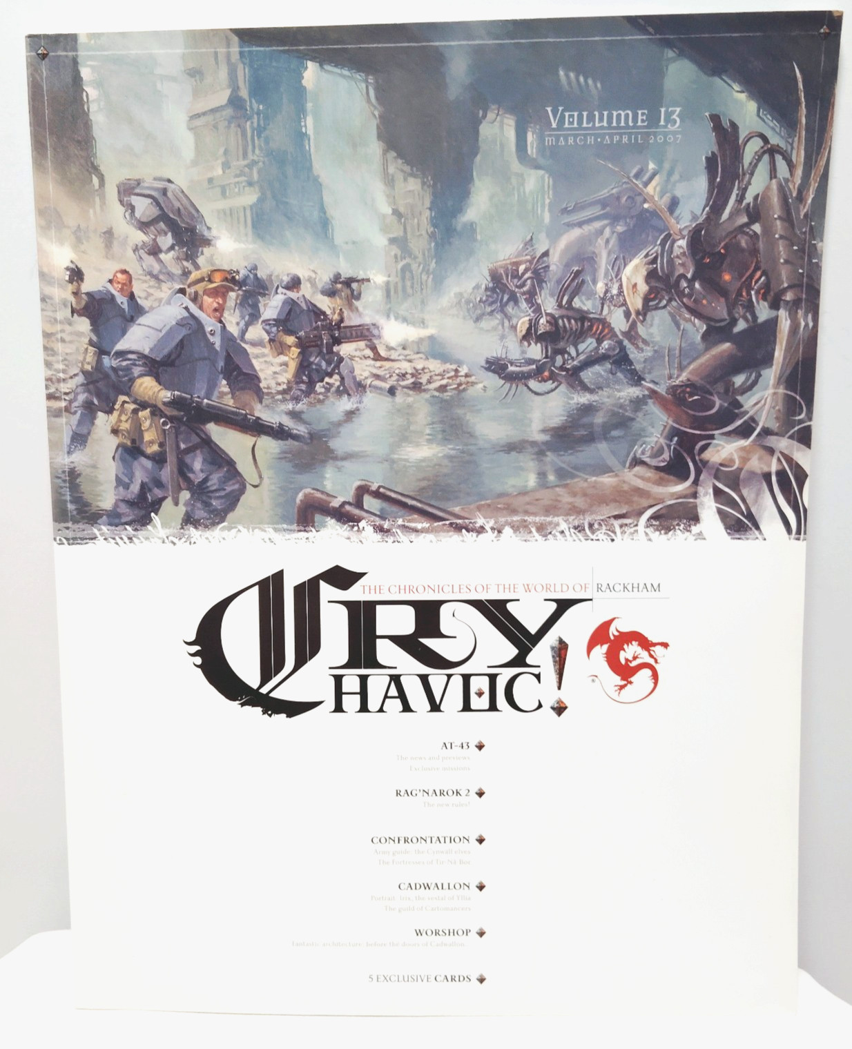 Cry Havoc Vol 13 Chronicles World of Rackham Confrontation AT-43 OOP Cards