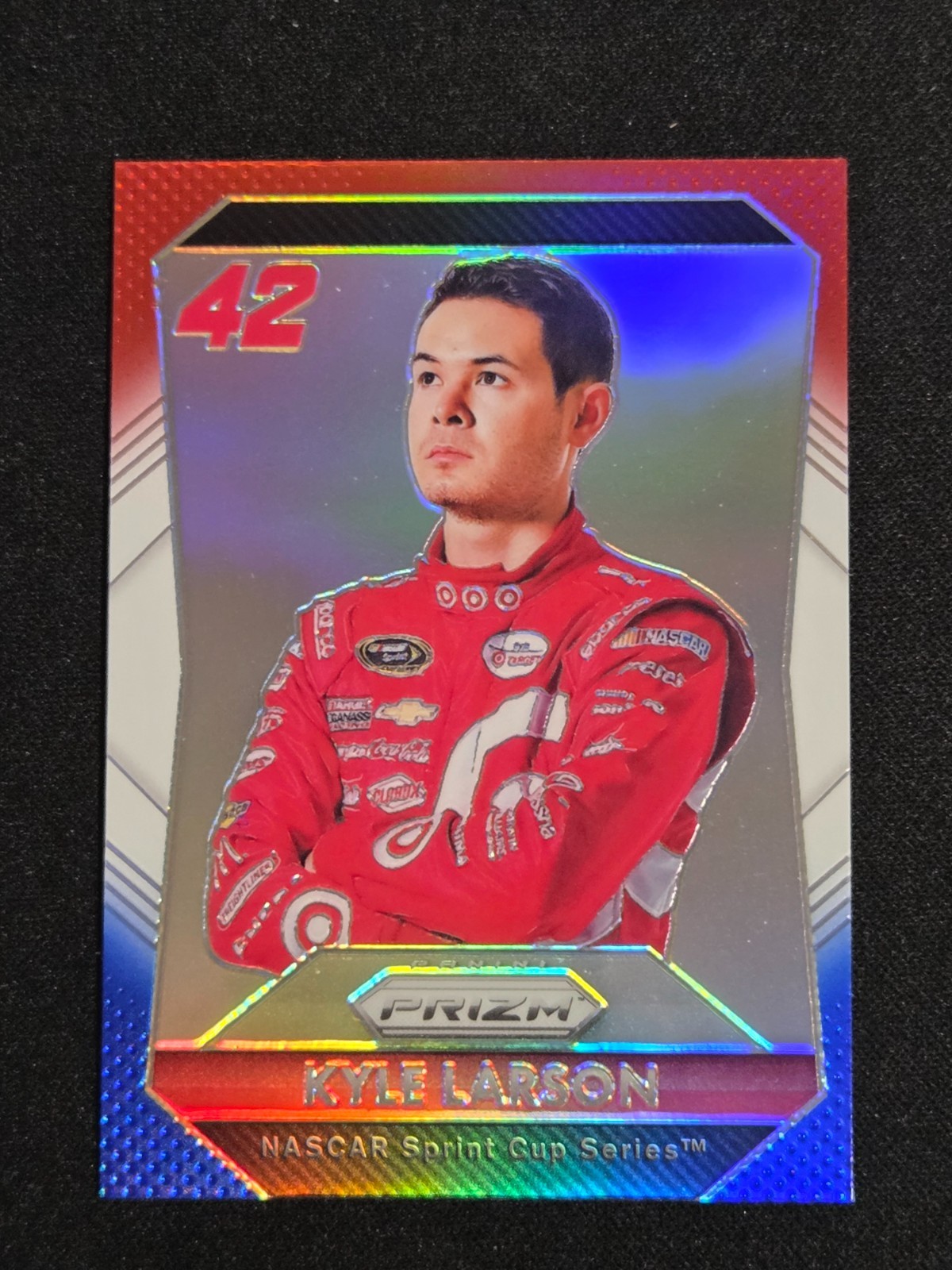 Panini 2016 Prizm NASCAR Kyle Larson RC #36 Red White Blue Chip Ganassi Racing Panini 2016 Prizm NASCAR Kyle Larson RC #36 Red White Blue Chip Ganassi Racing