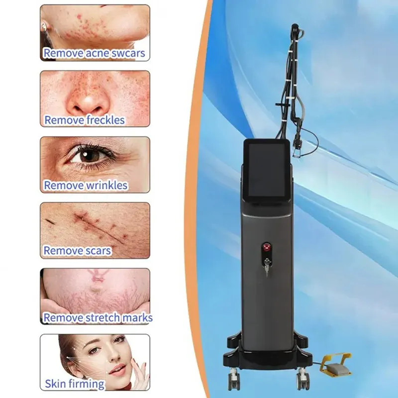 Laser Co2 Fractional Acne Scar Removal Whitening Tightening Skin Smooth Machine