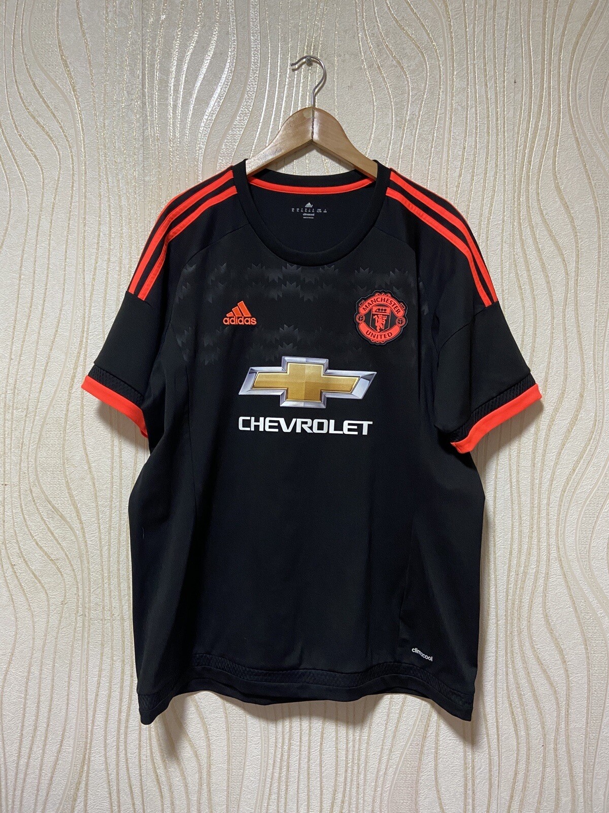 MANCHESTER UNITED 2015 2016 THIRD FOOTBALL SHIRT SOCCER JERSEY ADIDAS AC1445 XL