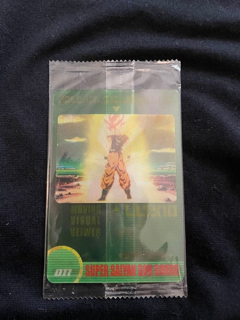 NM Son Goku 011 Dragon Ball Wafer Card Unopened DBZ Morinaga TCG Japanese #482