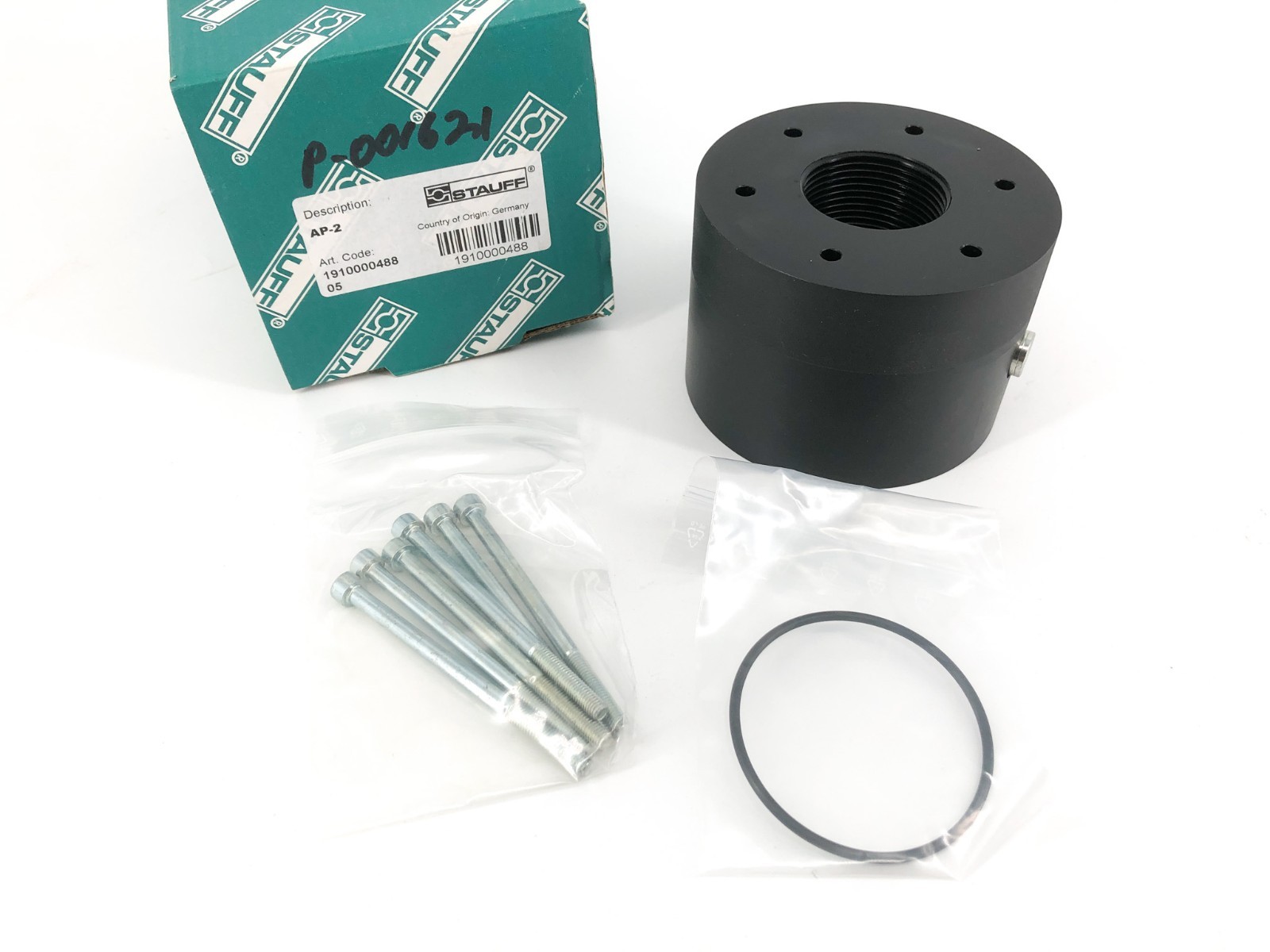 New Stauff AP-2 Adapter Plate for Desiccant Breather 1910000488