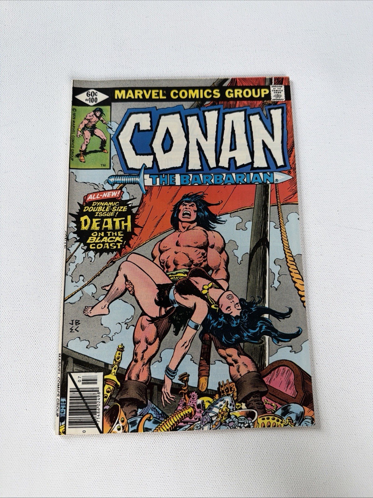 Conan the Barbarian#100 Double-Size Issue Death of Belit July 1979 Conan the Barbarian#100 Double-Size Issue Death of Belit July 1979