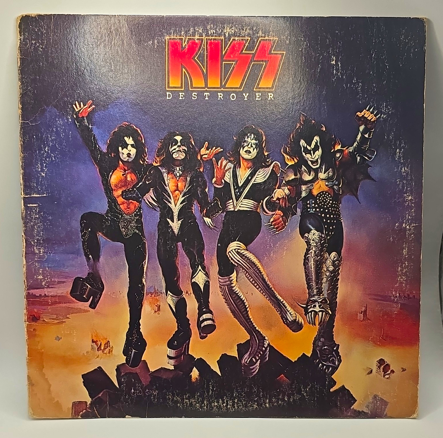 KISS: Destroyer [LP] 1976 Casablanca Records Vinyl Album NBLP 7025