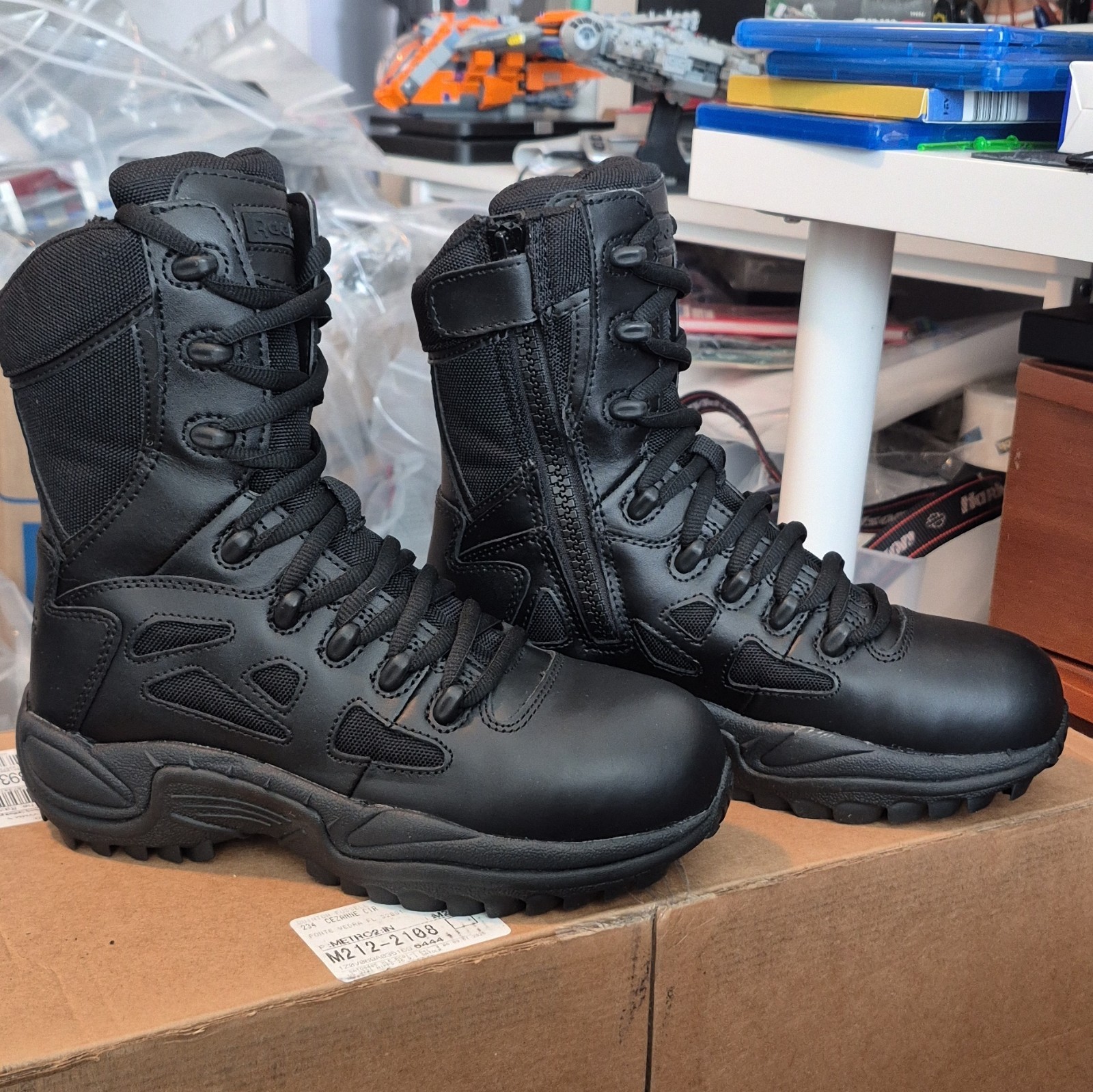 Reebok Work RB8874 Black Tactical Work Boot EH Men’s 5 M (Medium) Reebok Work RB8874 Black Tactical Work Boot EH Men’s 5 M (Medium)