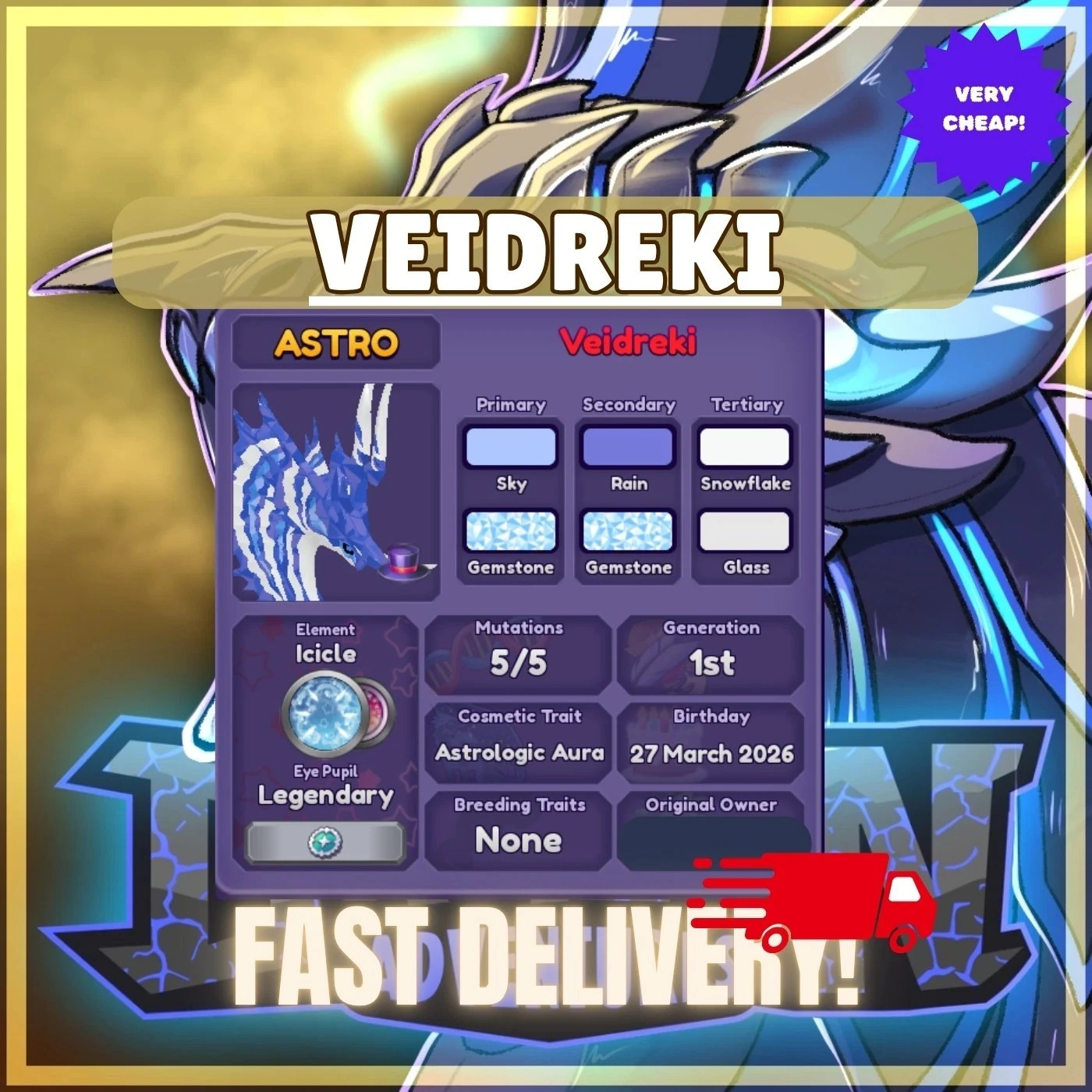 Veidreki FM DBL Dragon Adventures | D.A - CHEAPEST & FAST DELIVERY