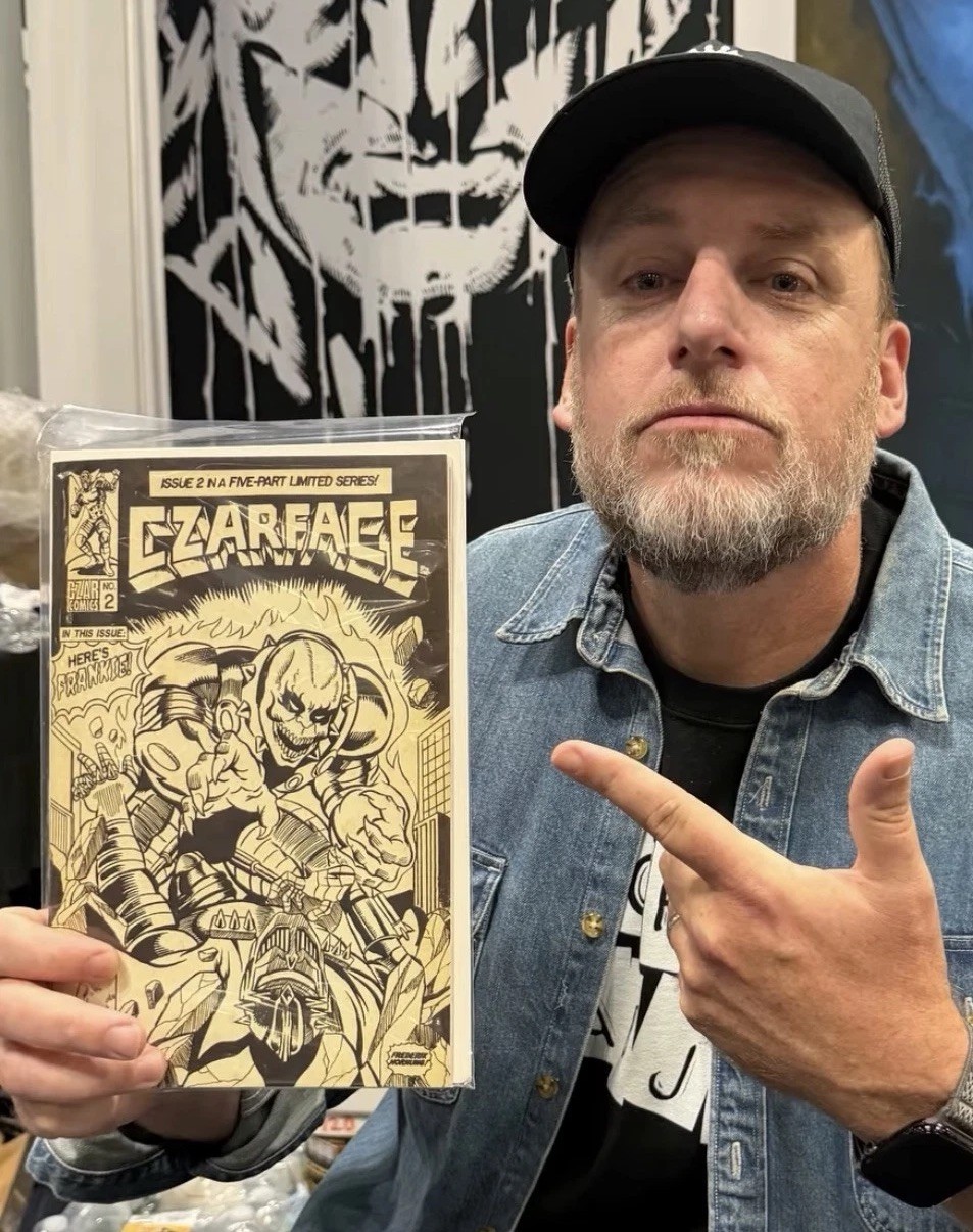 Czarface #2 Frankie Pulitzer Hornung Trinity Sketch Variant NYCC 1 of 399 Stress