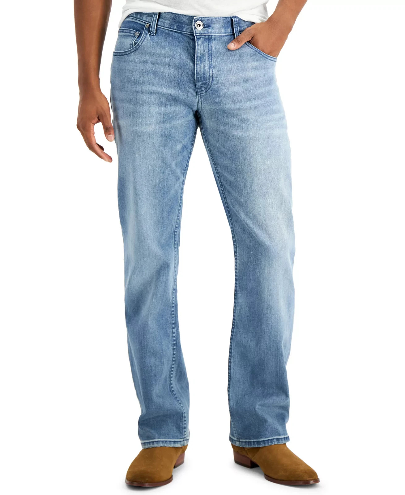 INC Comfort Modern Boot Blue Denim Jeans Dark /Light Wash NWT INC Comfort Modern Boot Blue Denim Jeans Dark /Light Wash NWT
