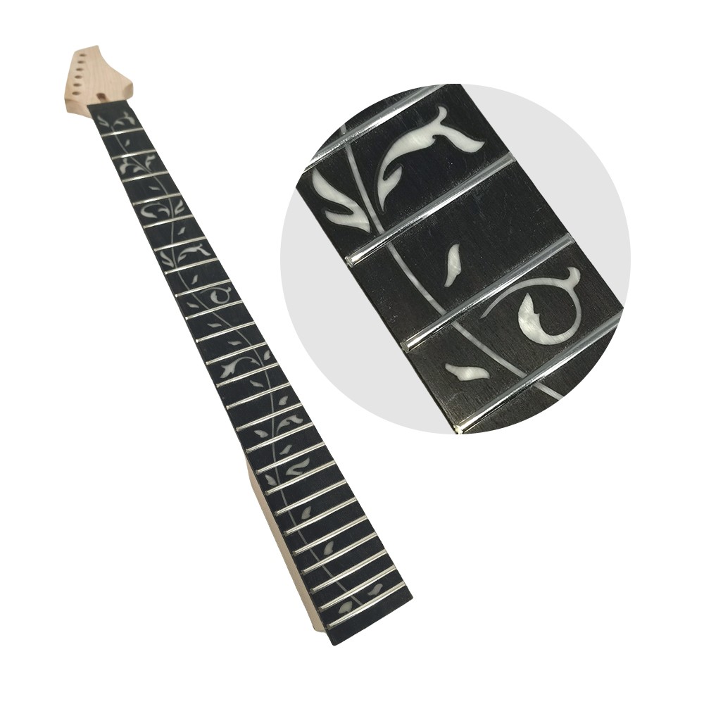 Maple Guitar Neck 24fret 25.5inch Rosewood fretboard Maple Guitar Neck 24fret 25.5inch Rosewood fretboard