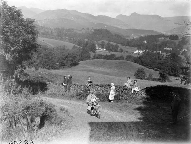 Louie McLean Douglas during the International Six Days Trial on Au- Old Photo 1