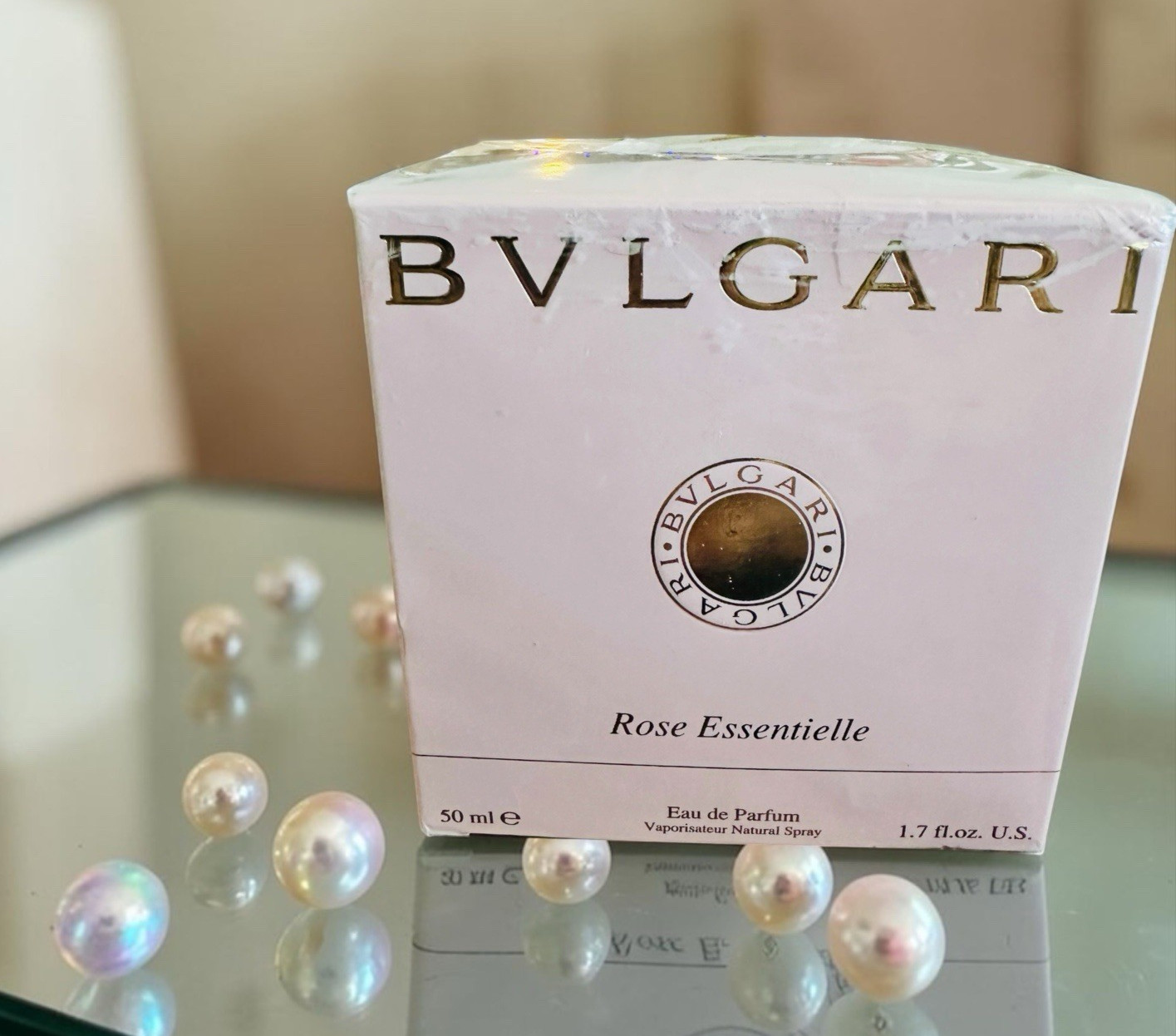BVLGARI Rose Essentielle EDP 50ml 1.7oz Floral Elegant Rare Collectible Perfume