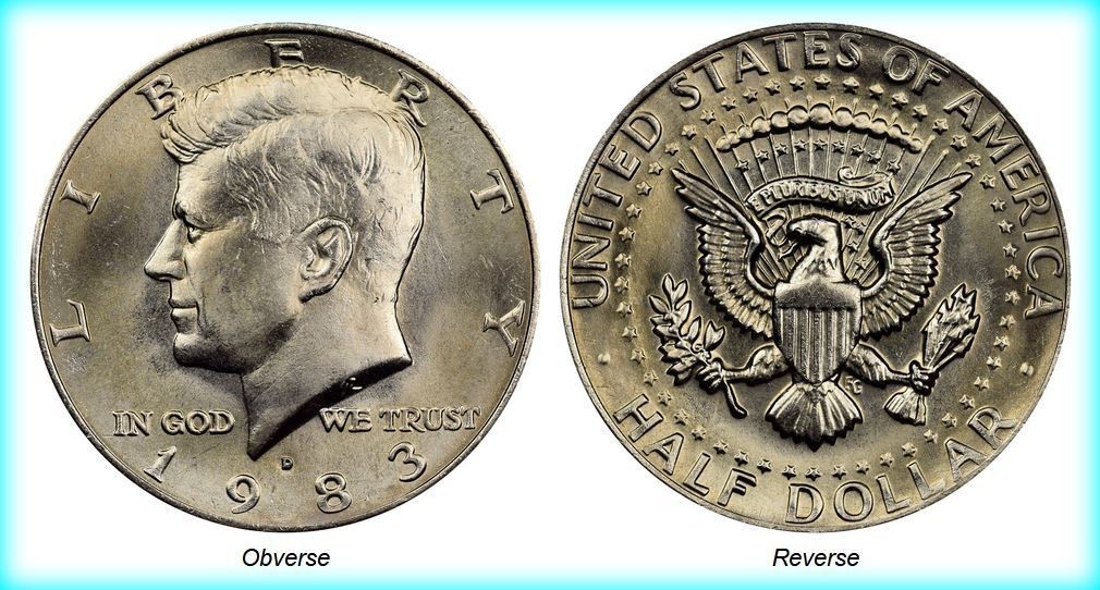 1983-D Kennedy Half Dollar ~ Choice BU MS UNC UNCIRCULATED 50c ~ US Coin 1983-D Kennedy Half Dollar ~ Choice BU MS UNC UNCIRCULATED 50c ~ US Coin