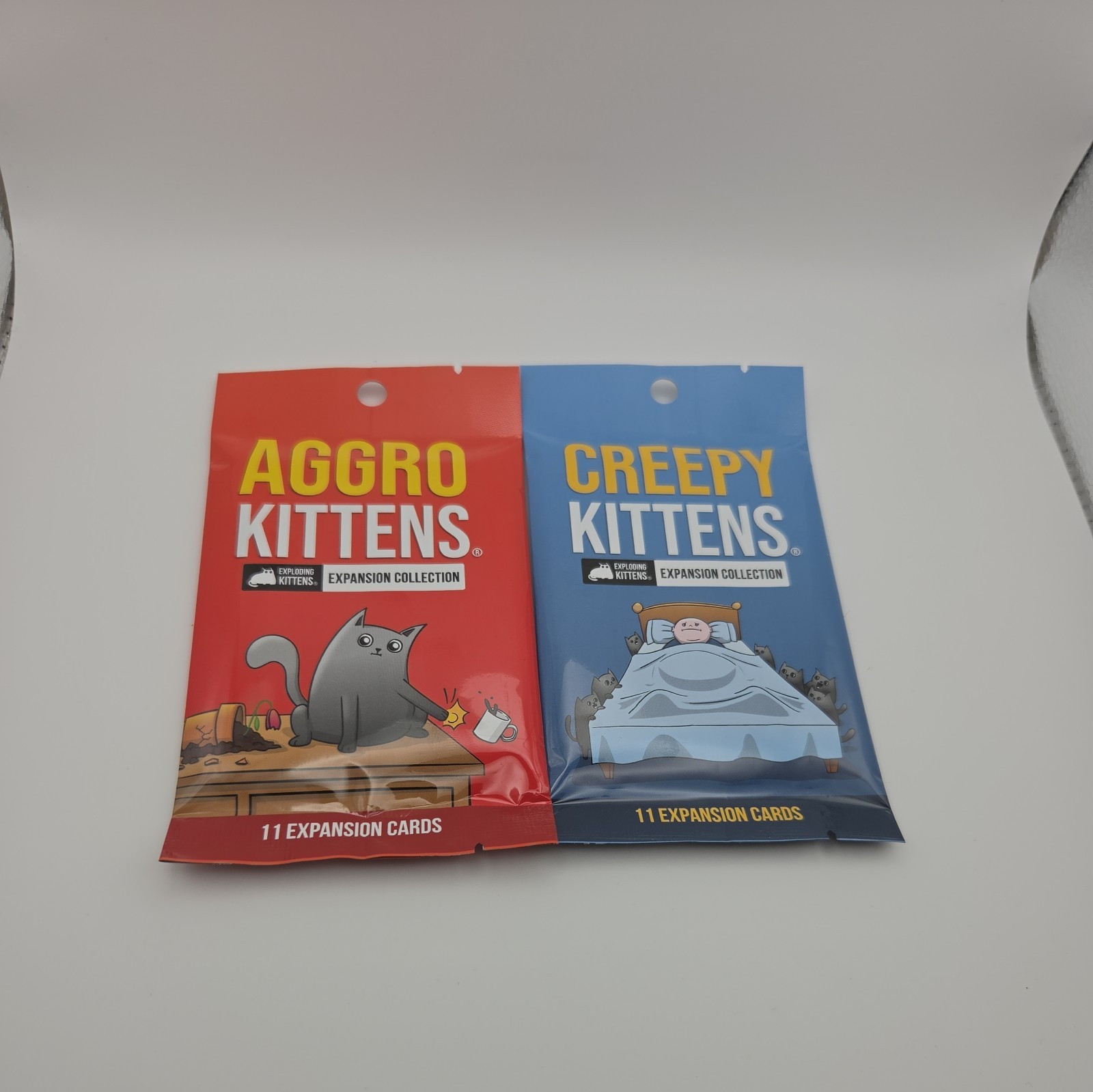 Exploding Kittens Expansions: Creepy & Aggro Kittens Exploding Kittens Expansions: Creepy & Aggro Kittens