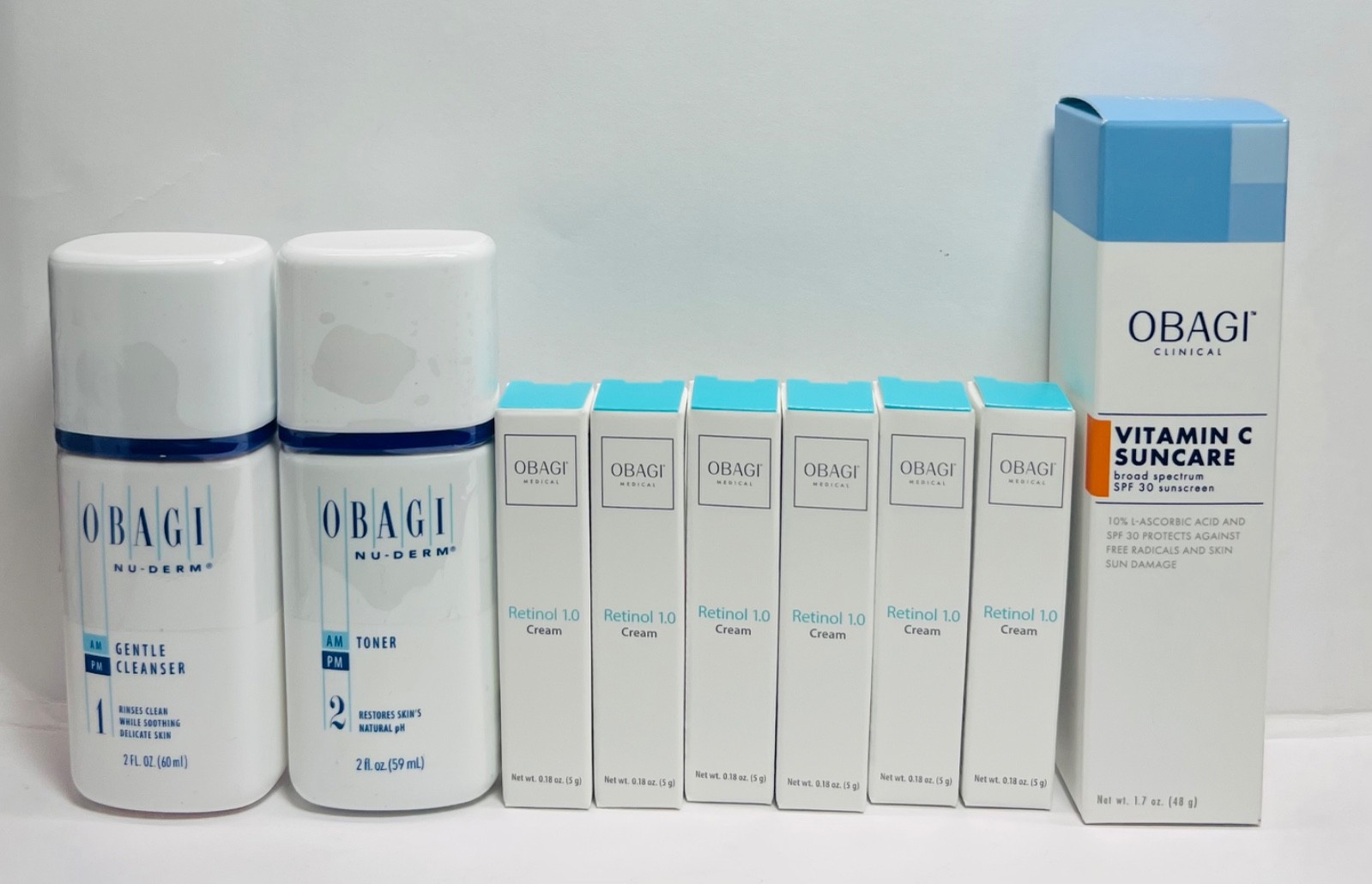 OBAGI  9 pcs set .100% authentic. Brand New