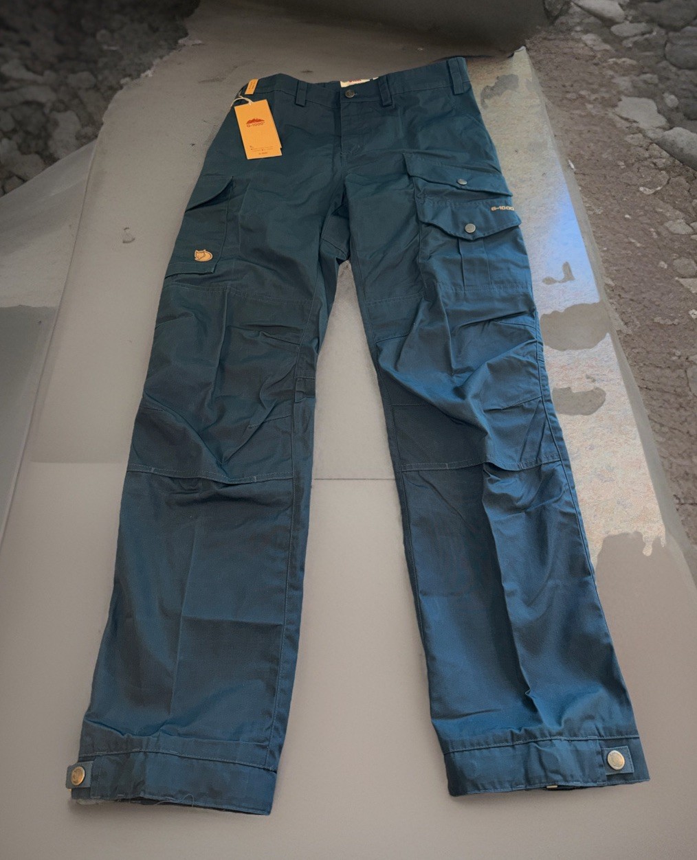 Fjallraven Womens 30”-31” Blue Vidda Pro G-1000 Ventilated Trouser Pants Hiking Fjallraven Womens 30”-31” Blue Vidda Pro G-1000 Ventilated Trouser Pants Hiking
