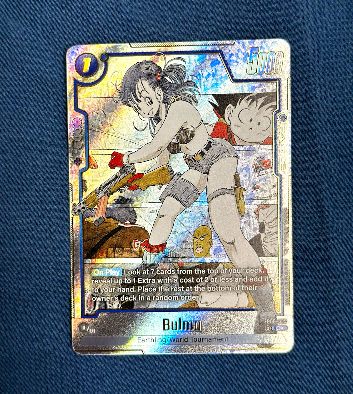Bulma FB06-035 C Alt Art Foil Manga Booster 01 NM Bulma FB06-035 C Alt Art Foil Manga Booster 01 NM