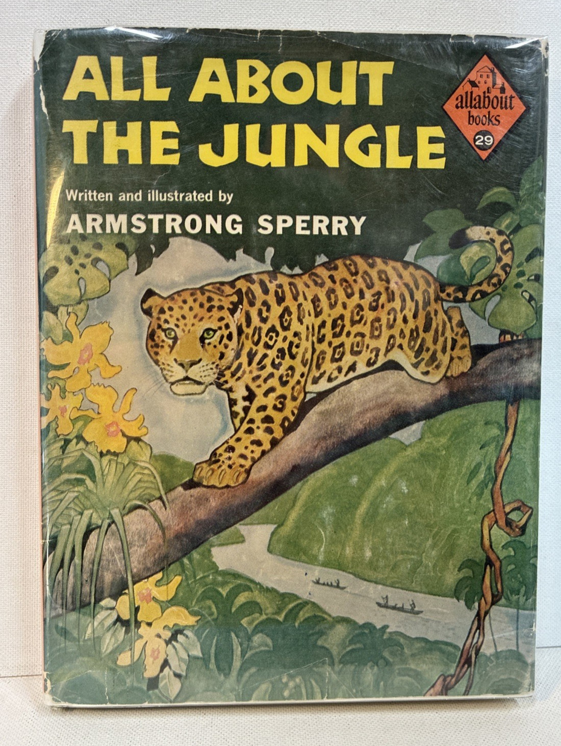 All About The Jungle, Armstrong Perry. Random House 1959. First Printing. 