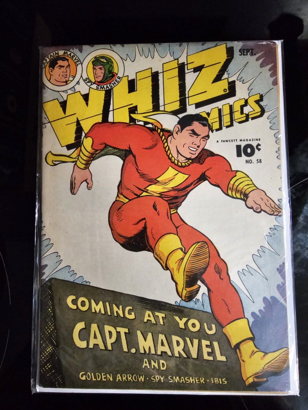 Whiz Comics #58 (Fawcett Comics September 1944)