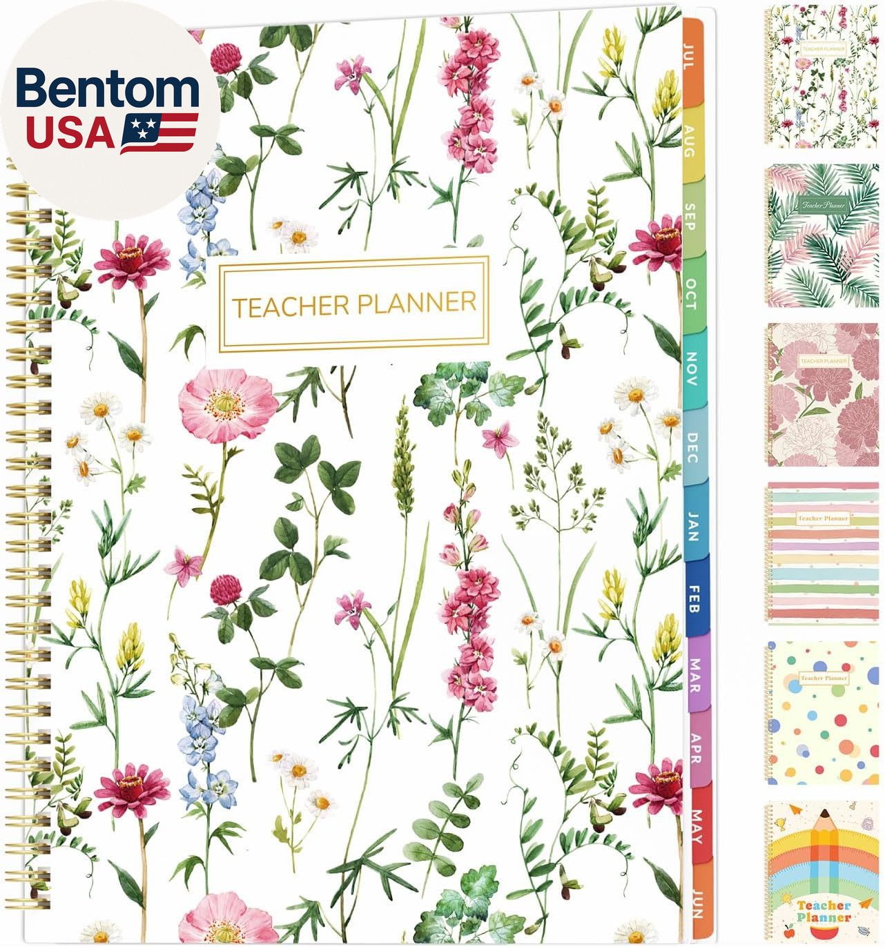 Teacher Planner 2026-2027 Academic Year, 7 Periods Lesson Plan Book Jul 2026 - J Teacher Planner 2026-2027 Academic Year, 7 Periods Lesson Plan Book Jul 2026 - J