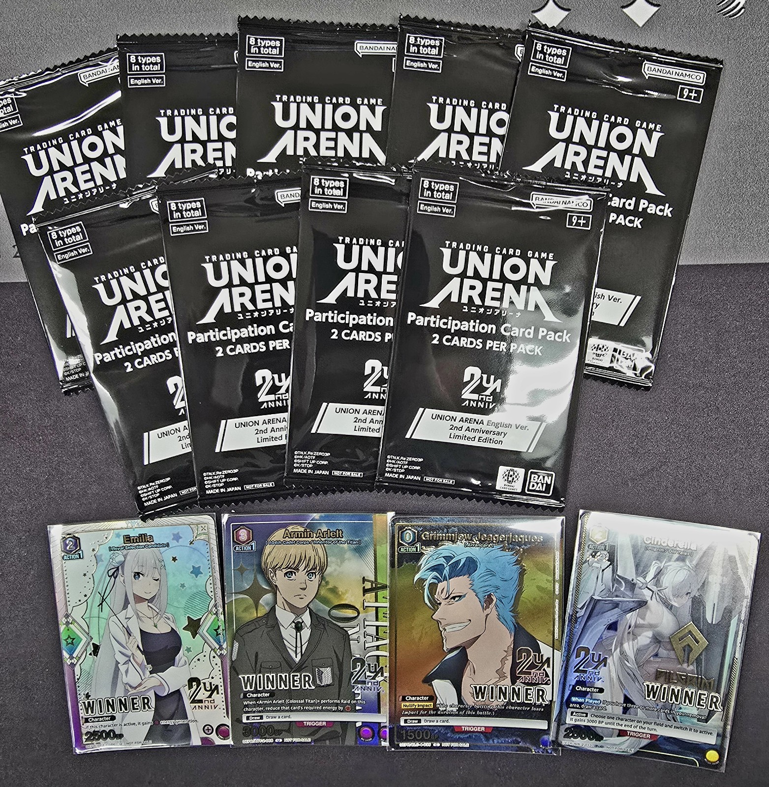 Union Arena Store Tournament Kit 2026 Vol. 4 Factory Sealed Bandai Union Arena Store Tournament Kit 2026 Vol. 4 Factory Sealed Bandai