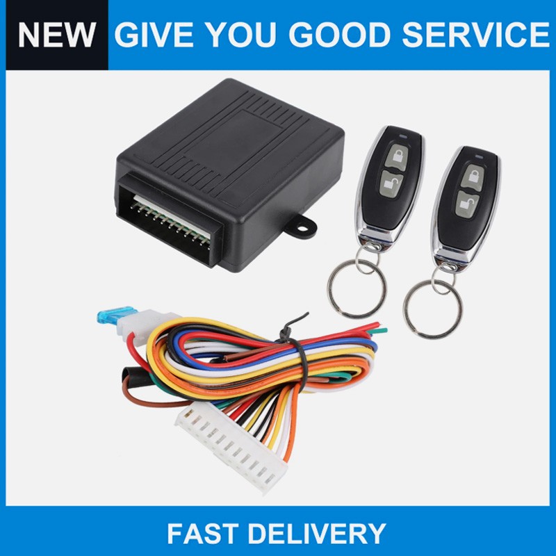 Universal Car Remote Central Kit Door Lock Keyless Entry System 12V Pack of 1✅