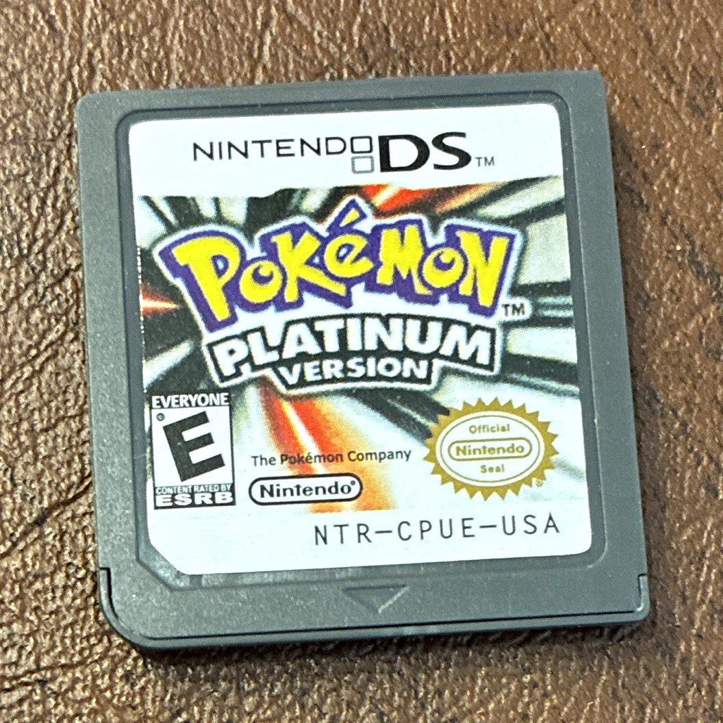 Pokemon Platinum for Nintendo DS Game Cartridge Pokemon Platinum for Nintendo DS Game Cartridge
