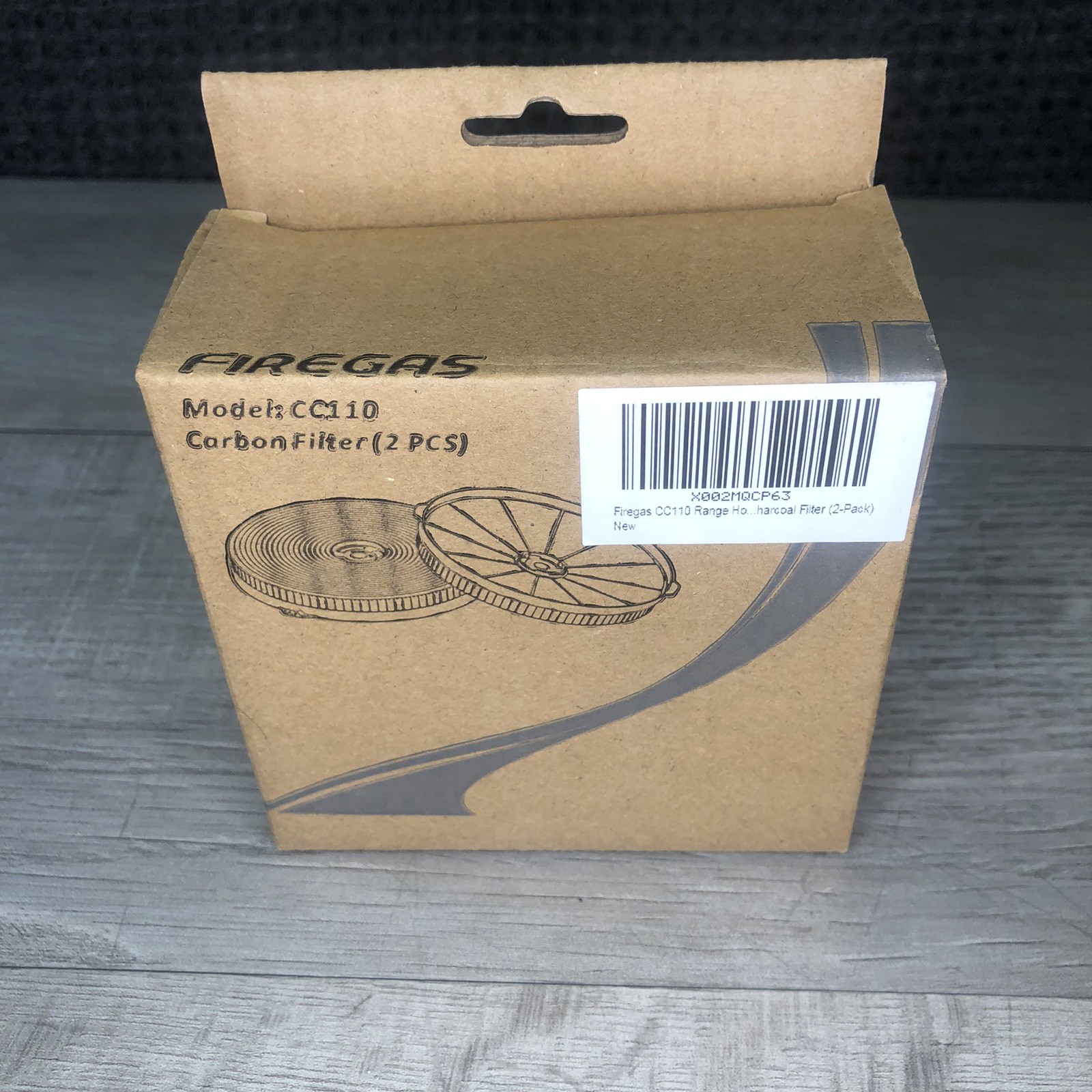 Firegas Range Hood carbon filter \