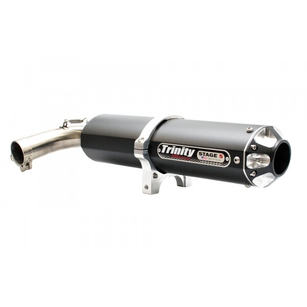 Trinity Racing Yamaha YXZ1000 Stage 5 Slip On Exhaust Black Aluminum TR-4158S-BK Trinity Racing Yamaha YXZ1000 Stage 5 Slip On Exhaust Black Aluminum TR-4158S-BK
