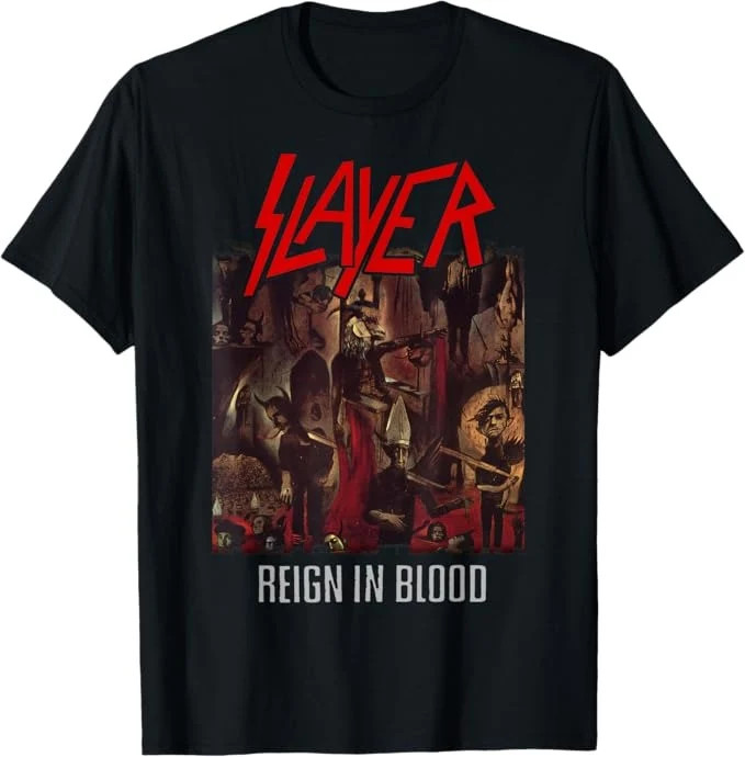 Thrash Metal Reign in Blood Slayer Cotton T Shirt