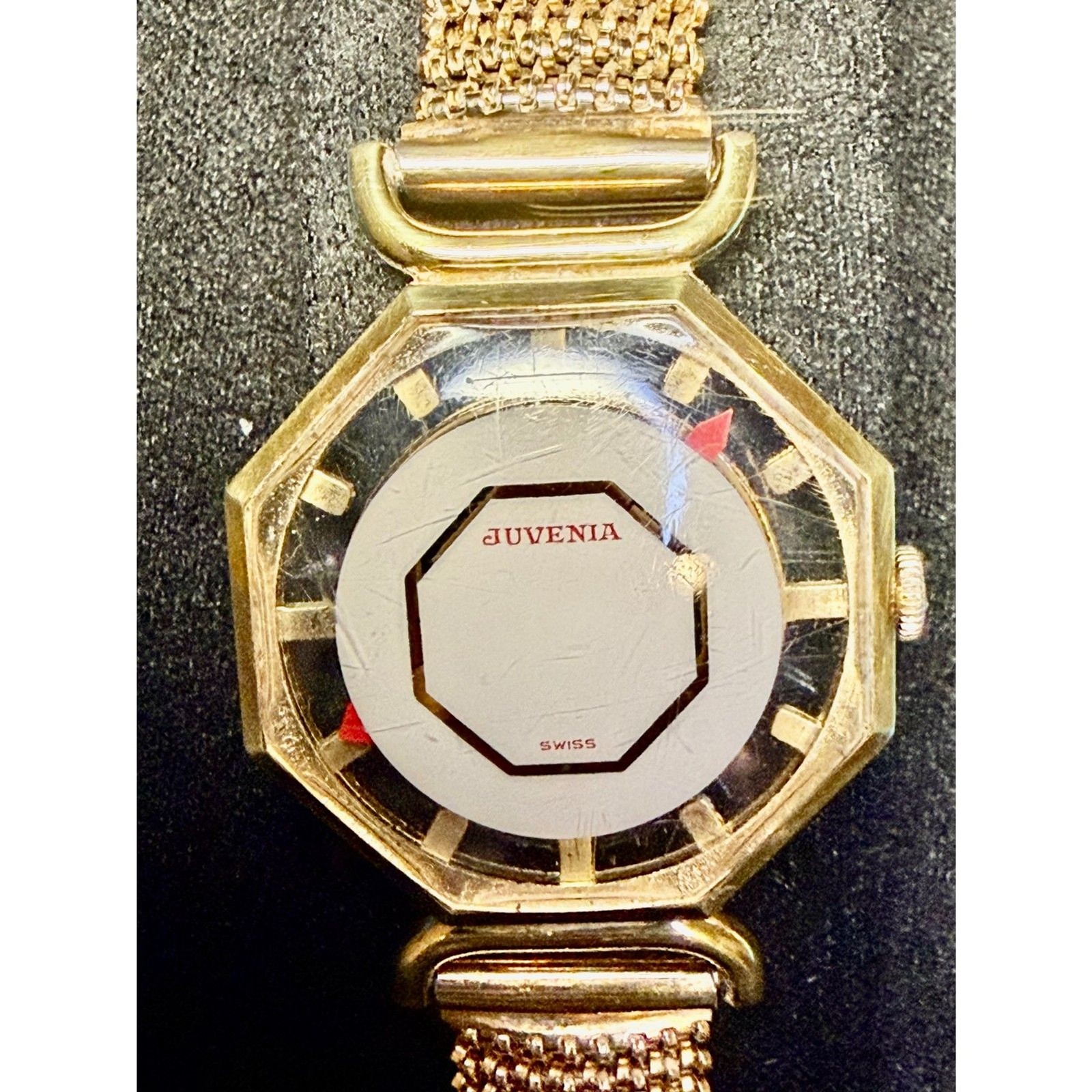 Rare Vintage 1960s Juvenia Mystère Mechanical Watch – Fully Ticking