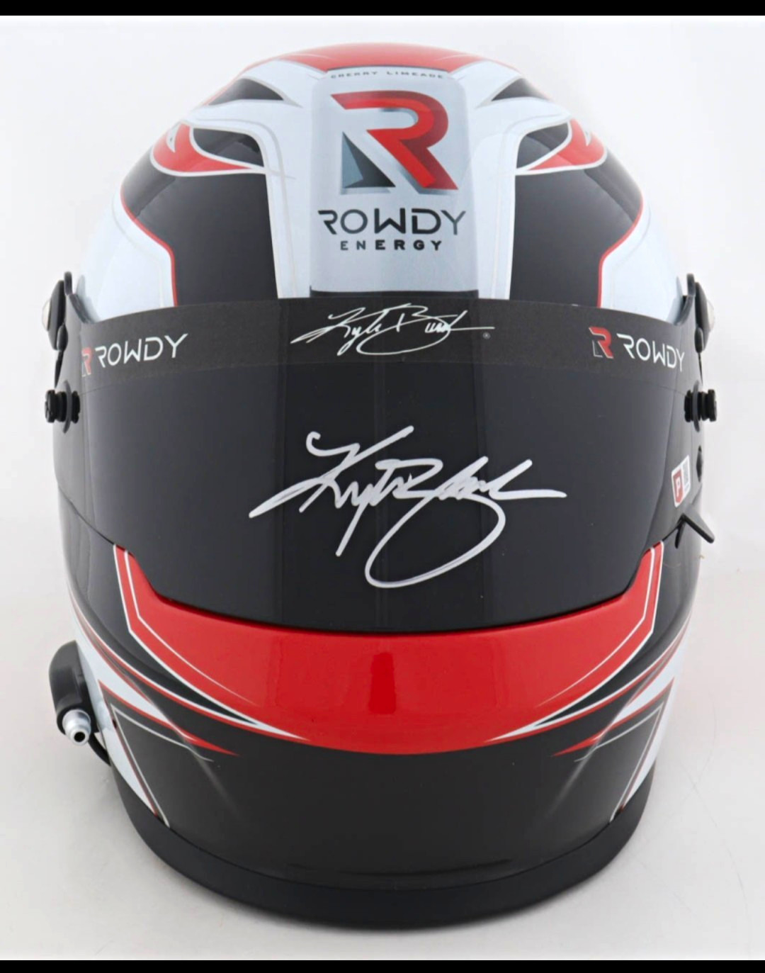 Kyle Busch Signed With COA NASCAR Full size #8 Rowdy Helmet. Kyle Busch Signed With COA NASCAR Full size #8 Rowdy Helmet.