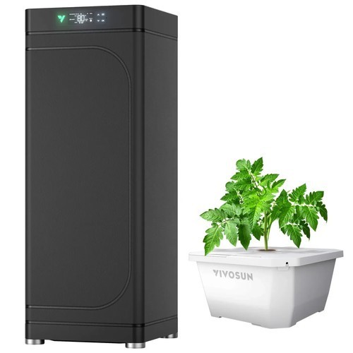 VIVOSUN VGrow Y18 Smart Grow Box Complete Grow Tent w/ Automated DWC Hydroponics