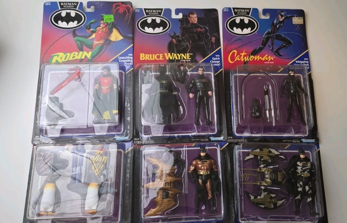 1991 Kenner Batman Returns figures lot 12pcs All new -MISP
