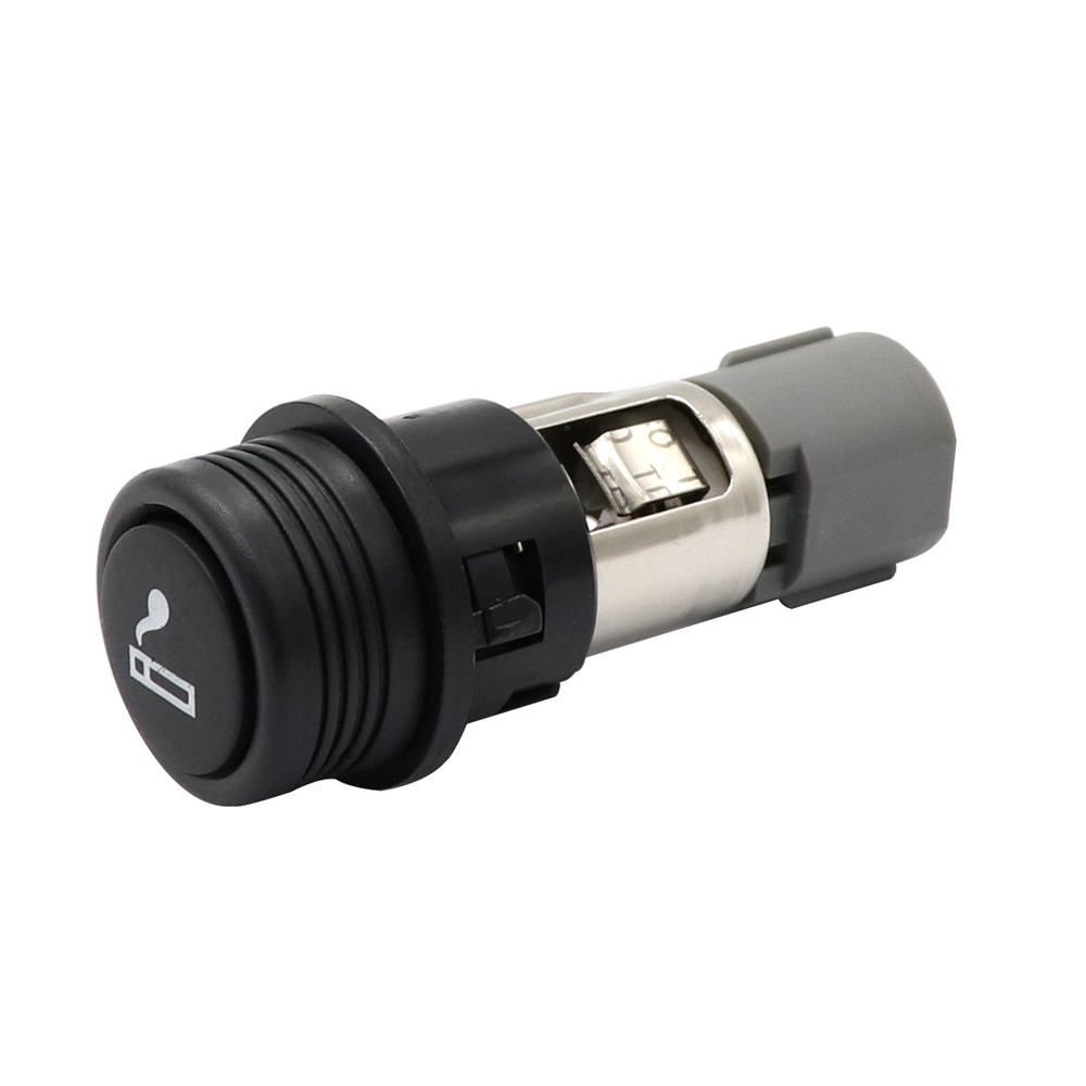 Complete 12V 120W Cigarette Lighter Power Plug Socket Outlet Assembly for Auto