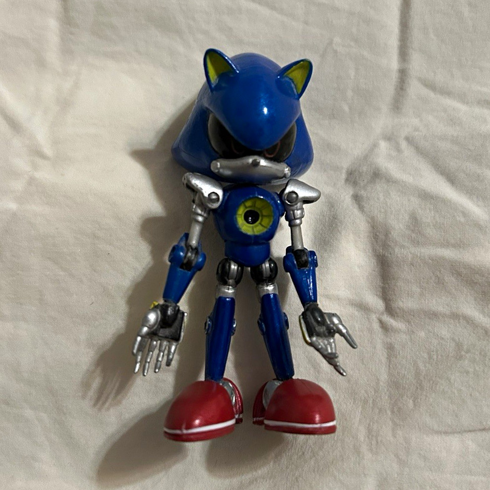 Sonic the Hedgehog Jazwares Metal Sonic 3 inch figure read description 