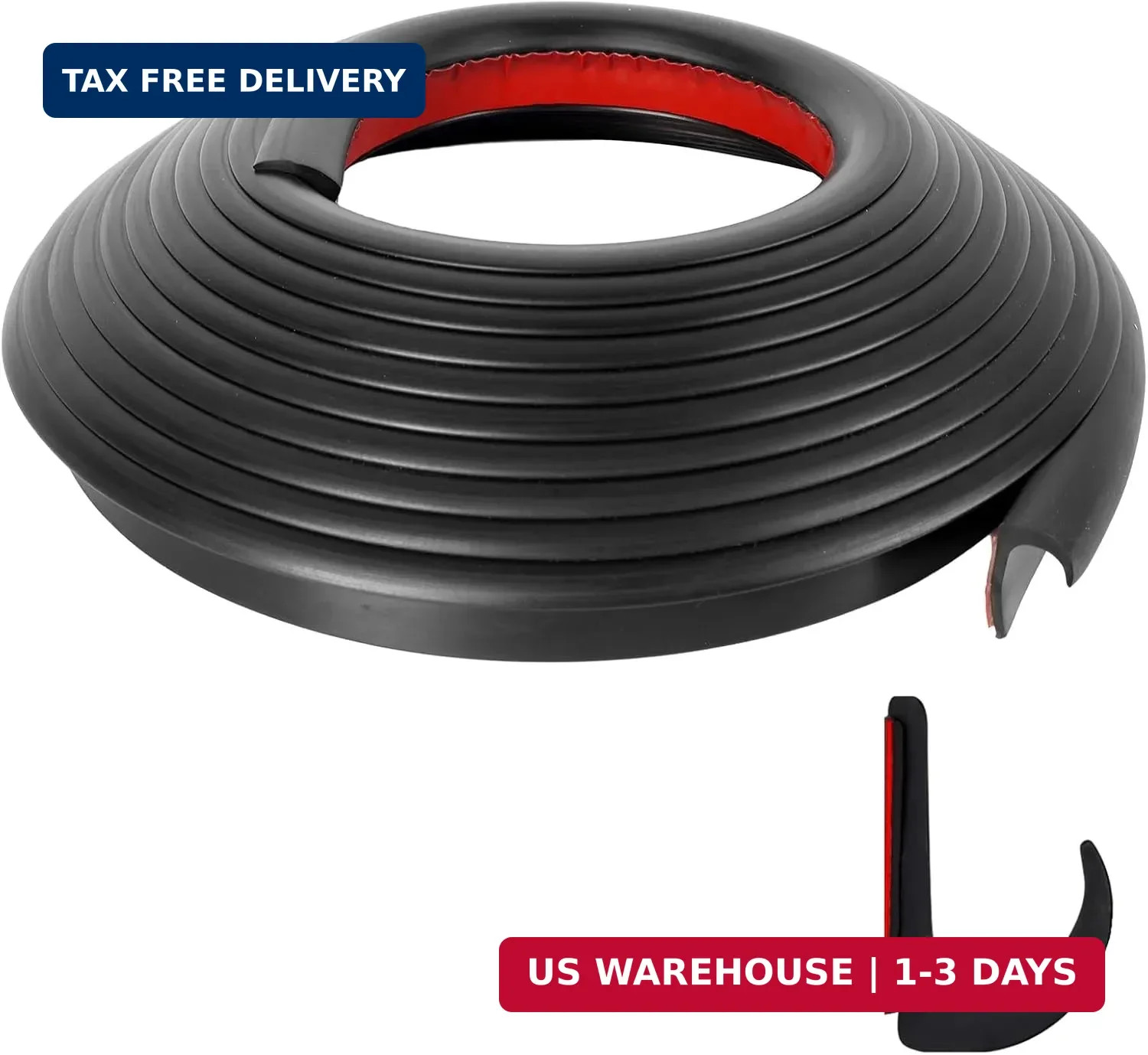 Ameri PVC Plastic Rain Gutter for Cars, Vans, and RVs, Easy to Install Flexible Ameri PVC Plastic Rain Gutter for Cars, Vans, and RVs, Easy to Install Flexible