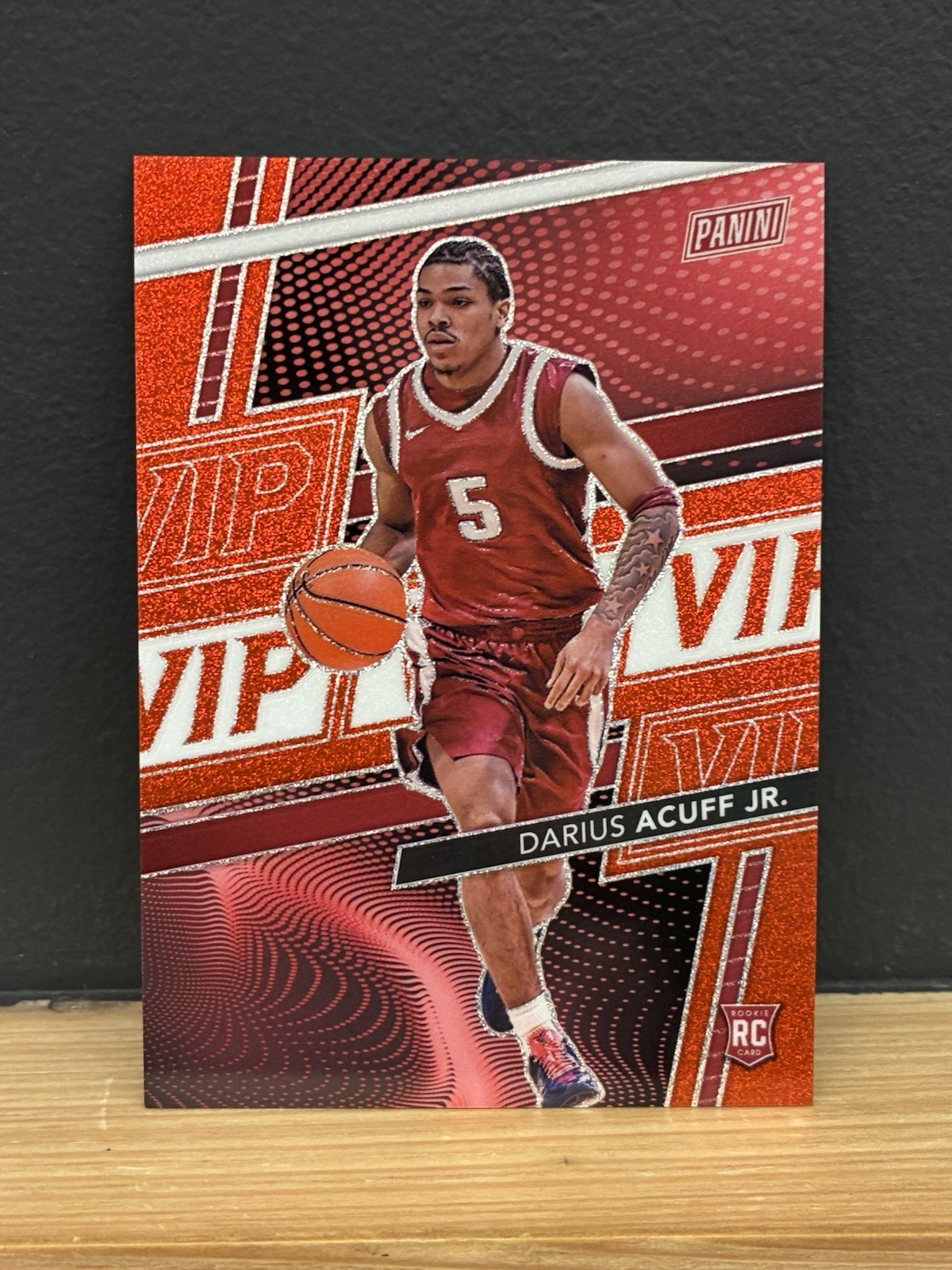 2026 Panini National VIP Gold Pack DARIUS ACUFF JR RED ICE PRIZM /99 Rookie RC 2026 Panini National VIP Gold Pack DARIUS ACUFF JR RED ICE PRIZM /99 Rookie RC