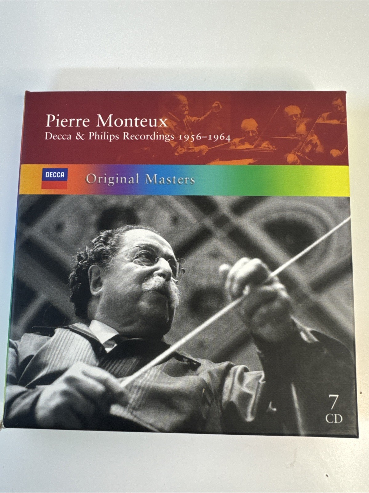 Pierre Monteux - Original Masters - Decca & Philips 1956-1964 (CD, 7 Discs) Pierre Monteux - Original Masters - Decca & Philips 1956-1964 (CD, 7 Discs)