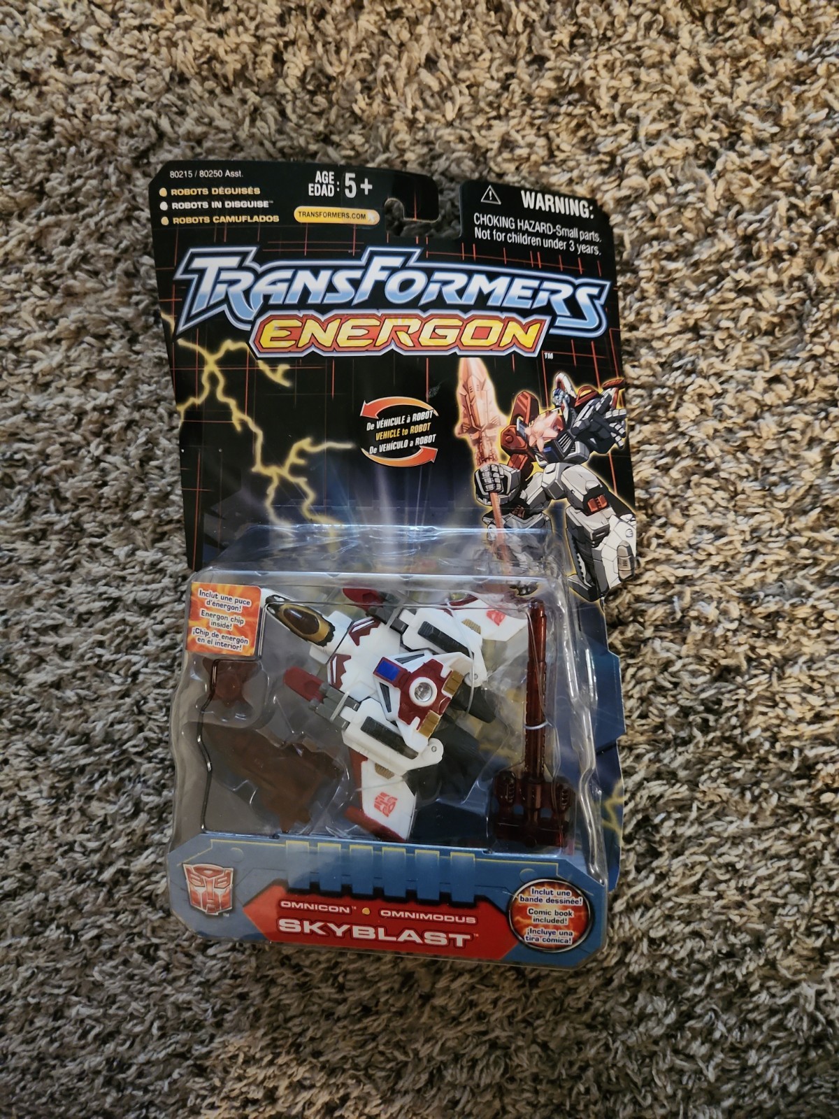 Transformers Robots in Disguise Energon Skyblast Vintage 2003 Action Figure NEW Transformers Robots in Disguise Energon Skyblast Vintage 2003 Action Figure NEW