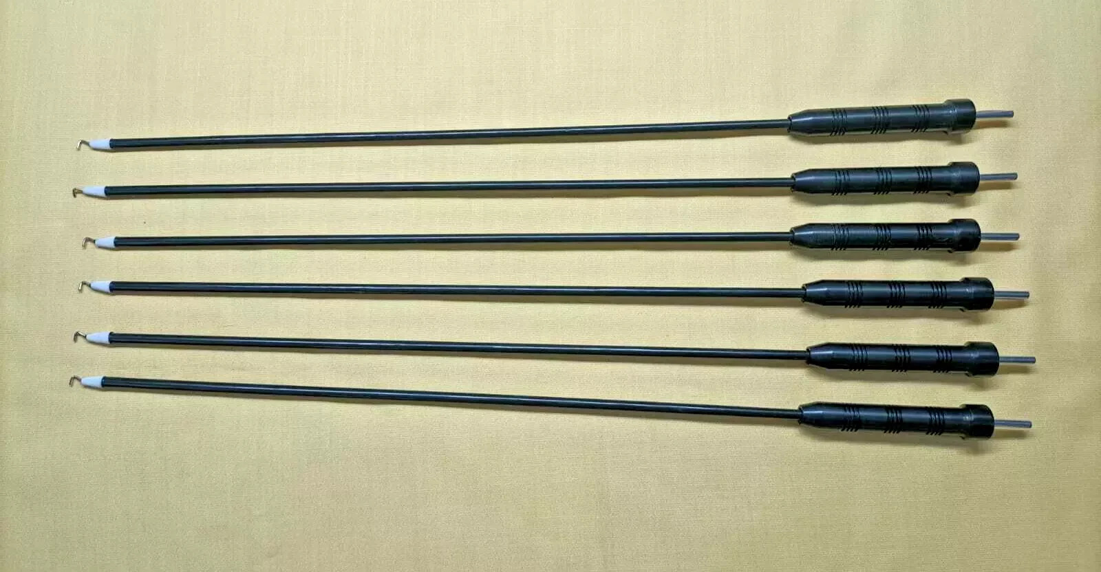 6pc Laparoscopic Monopolar L-Hook 5mmx330mm Reusable Best Quality Instruments