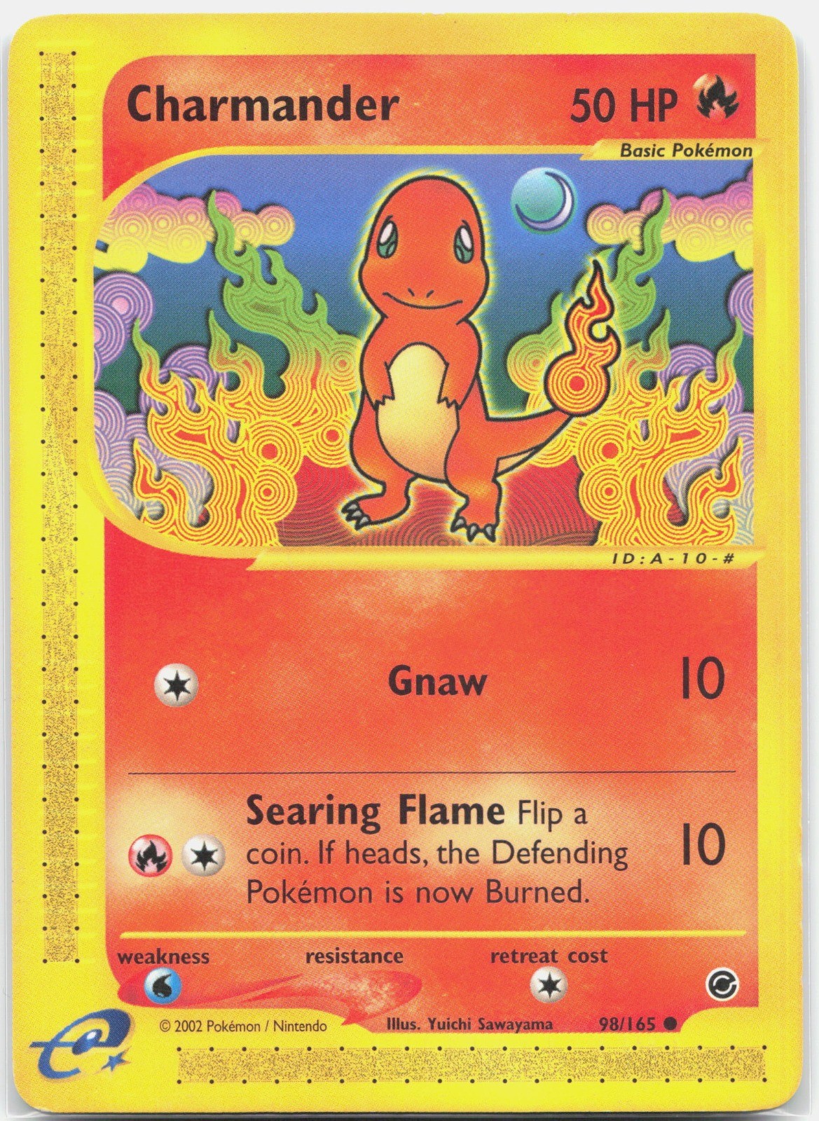 Charmander (98) Common Expedition EX Fire 098/165 2002 LP