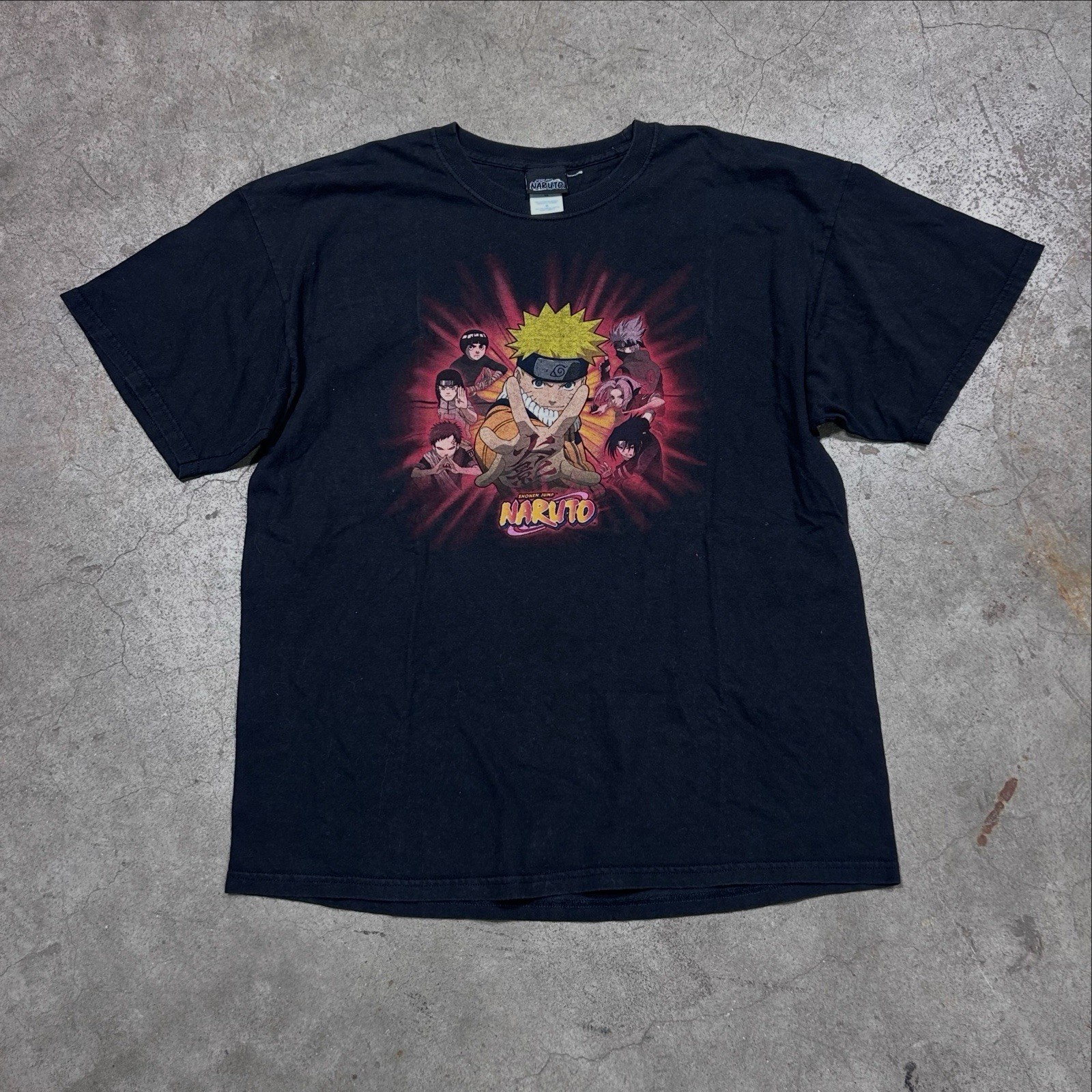 Vintage Y2K 2002 Naruto T Shirt Rare Shonen Jump Anime Manga XL Vintage Y2K 2002 Naruto T Shirt Rare Shonen Jump Anime Manga XL