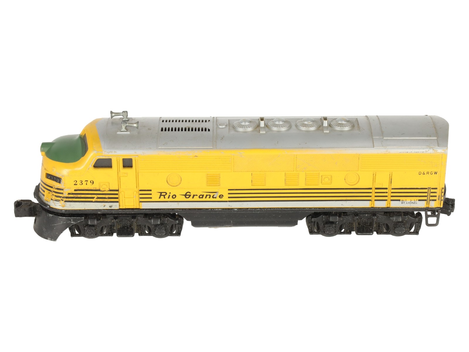 Lionel 2379 Vintage O Rio Grande F3 Powered Diesel Locomotive