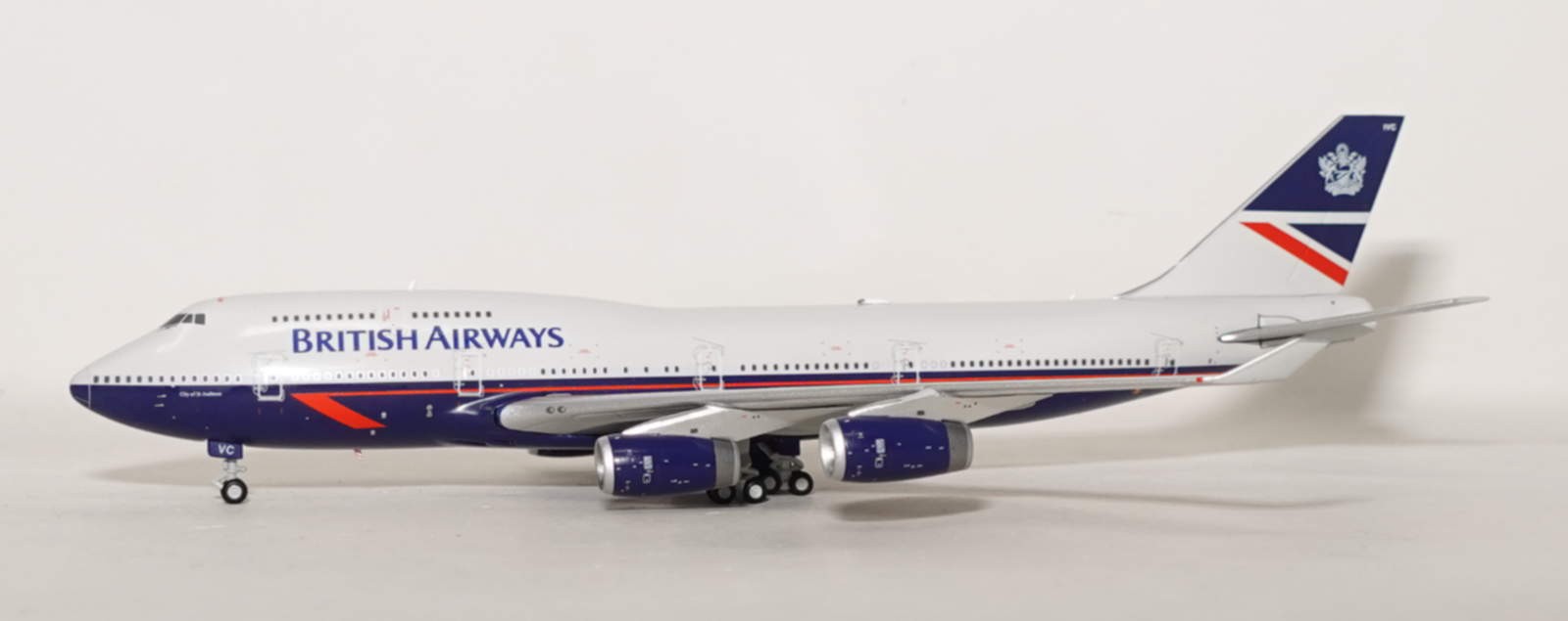 1:400 HX Models British Airways B 747-400 G-CIVC 94629 B616101 Airplane Model