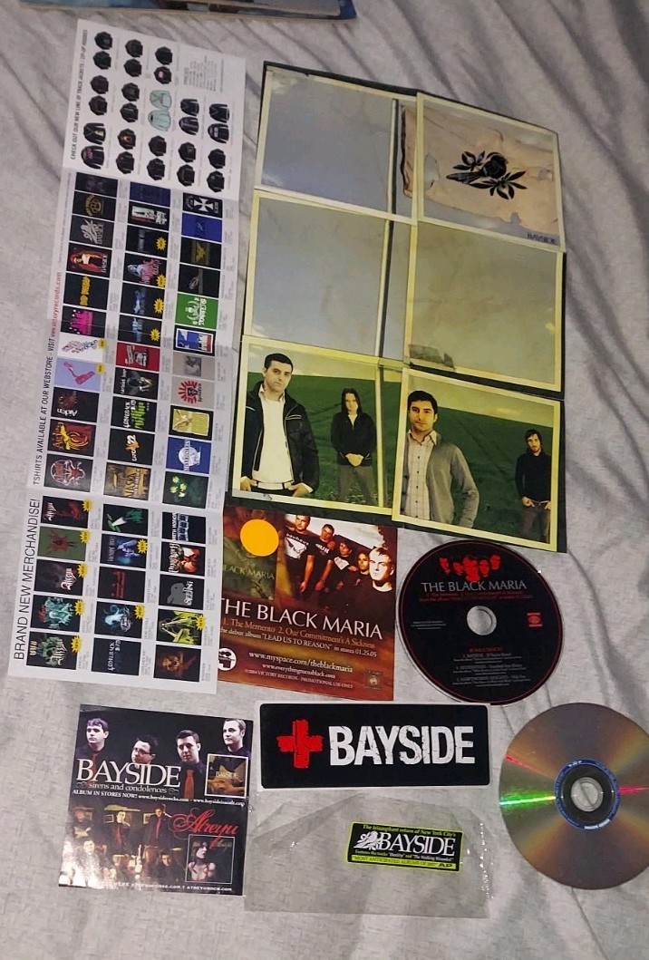 Bayside LOT Promos Fold Out Poster Sticker Bonus Dvd Cds L@@K A Lot More FS Bayside LOT Promos Fold Out Poster Sticker Bonus Dvd Cds L@@K A Lot More FS