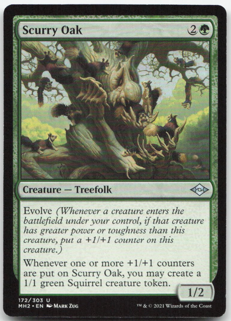 Scurry Oak [MH2 - 172] NM Magic Uncommon EN