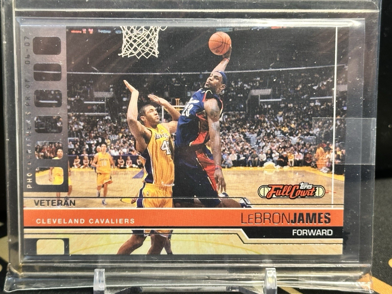 2006-07 Topps Full Court Photographer's Proof /1999 LeBron James #57 2006-07 Topps Full Court Photographer's Proof /1999 LeBron James #57