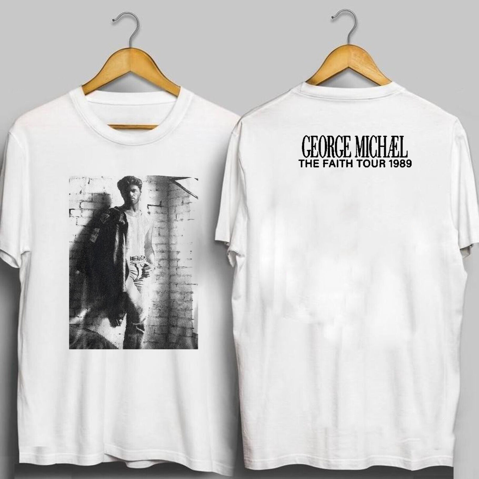 Vintage GEORGE MICHAEL Gift For Fans Men S-235XL Tee BL1.56 Freeship